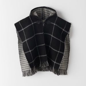 ZARA KIDS HOODED PONCHO